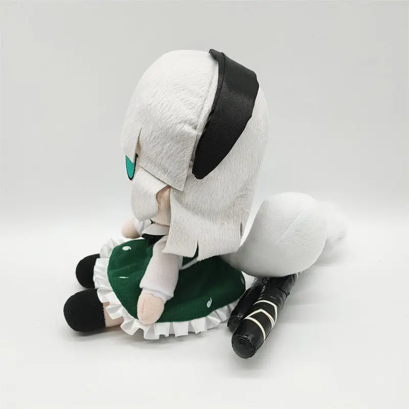 Touhou Project Fumo Youmu Konpaku Plush Doll Stuffed Toy Sleeping Pillow Cosplay Props Fans Collection Kids Birtdhay Gift 18cm