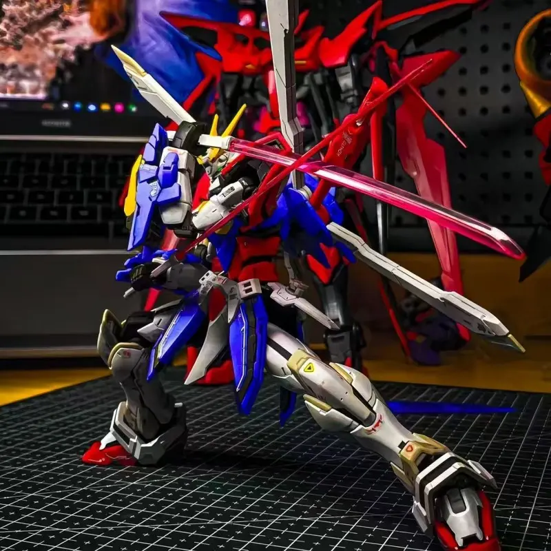 【IN STOCK】GAOGAO RG R37 GF13 017NJ 1/144 Rainbow disk Mobile Martial Arts Legend Assemble The Model Kit Action Doll Kids Toys