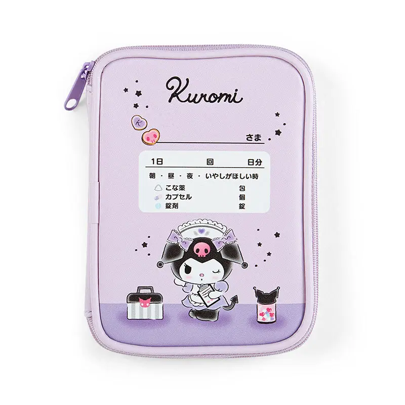 Japanese Sanrio hello kitty cinnamon dog Kuromi cat cute travel organizer medical bag medicine storage bag cosmetic bag handbag