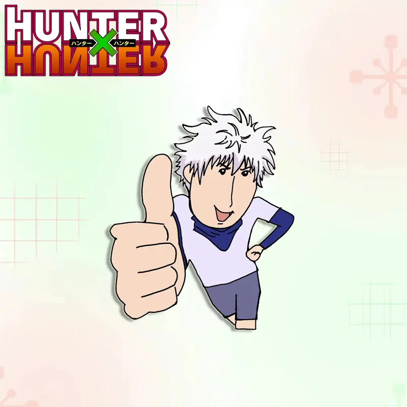 Full Time Hunter Hisoka Funny Badge Brooch Anime Cute Children's Backpack Decoration Jewelry Fashion Coat Shoulder Badge Gifts