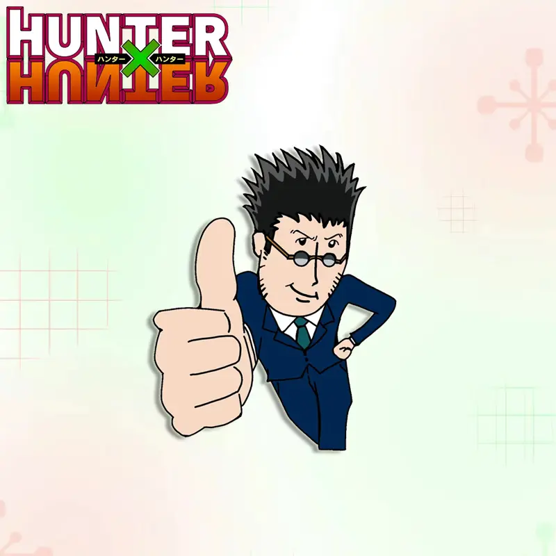 Full Time Hunter Hisoka Funny Badge Brooch Anime Cute Children's Backpack Decoration Jewelry Fashion Coat Shoulder Badge Gifts
