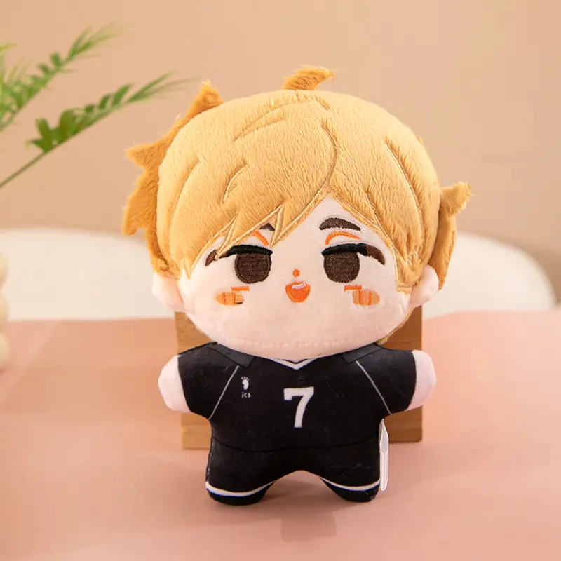 Anime Haikyuu Plush Doll 20cm Hinata Shoyo Yu Nishinoya Akaashi Koushi Kuroo Miya Atsumu Stuffed Toys Home Decor Plushie Toy