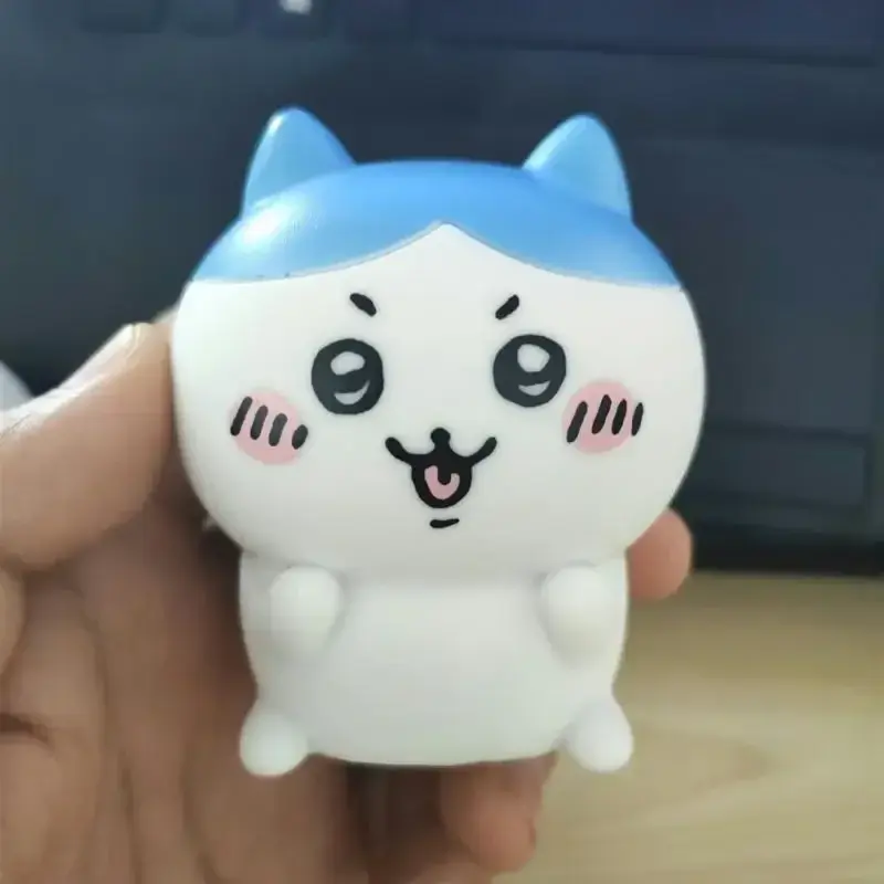 Anime Chikawa Kawaii Bedroom Desktop Decoration Hachiware Usagi Cartoon Vinyl Doll Night Light Luminous Toy Surprise Girl Gifts