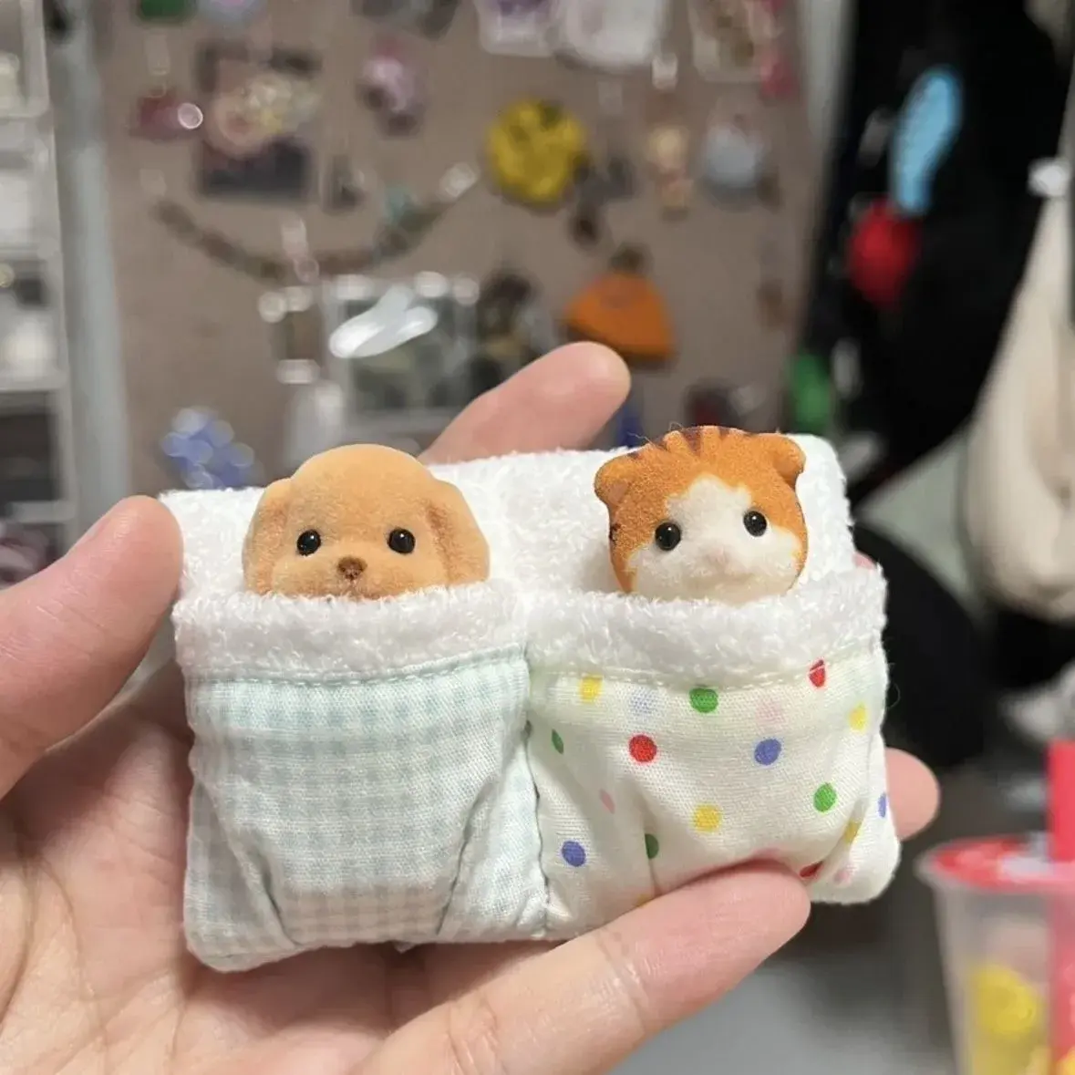 Doll Sleeping Bag Miniature Bed Mini Doll Storage Bag Anime Accessories