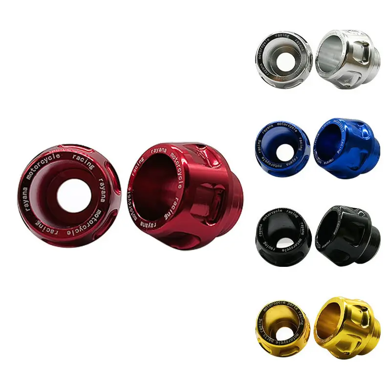 Replacement Motorcycle Front Fork Frame Sliders Accessory Wheel Crash Protector for Moped Scooters Durable Replace Parts