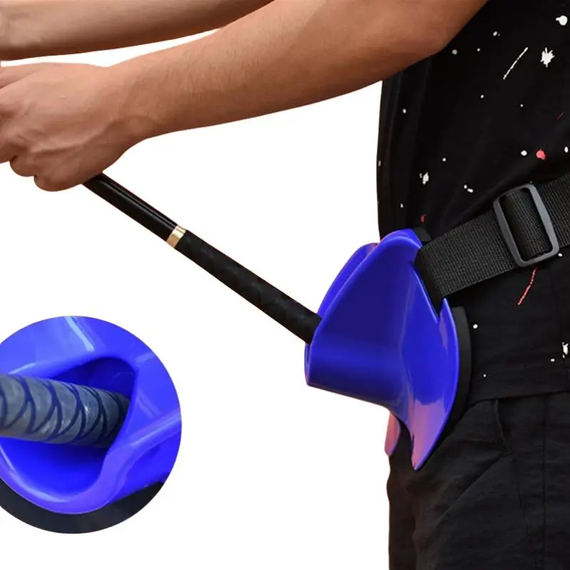 Durable Fishing Fighting Belt Quality Fish Rod holder Adjustable Belt Waist Rod Holder Boat Fishing Accessories Fishing Tackle
