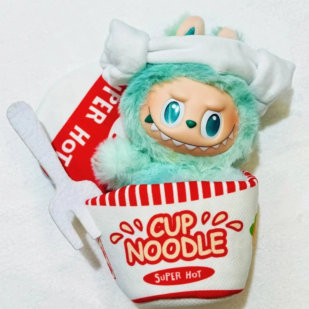 For Labubu clothes Wacky Mart Cute Doll Clothes Cockroach food Clothing Fried Shrimp Outfit Cartoon Costumes Suit Diy Doll