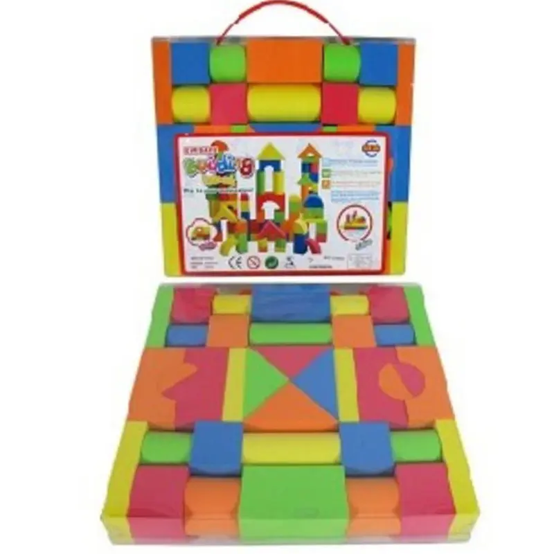 38pcs/Set Large Safe Building Blocks Big Foam Blocks Colorful Construction Toys Kids Learning Educational Toy for Children Gifts