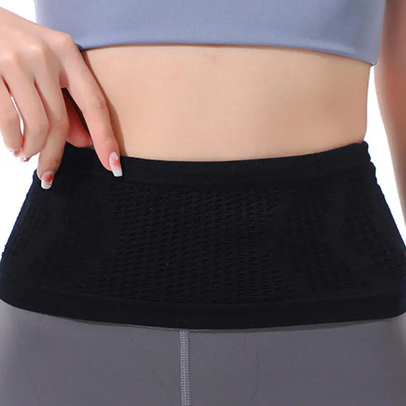 Slim Running Belt Running Waist Money Belt For Women Men Slim Running Belts Adjustable Sports Money Belt Holds Phone Money