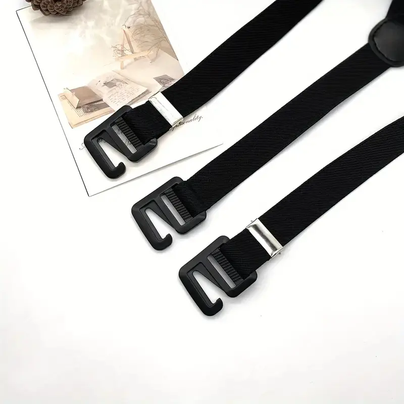2.5cm Width Men's Suspenders New Creative 3 Hooks Suspenders Man Pants Casual Mens Trouser Suspenders Fashion Adjustable Brace