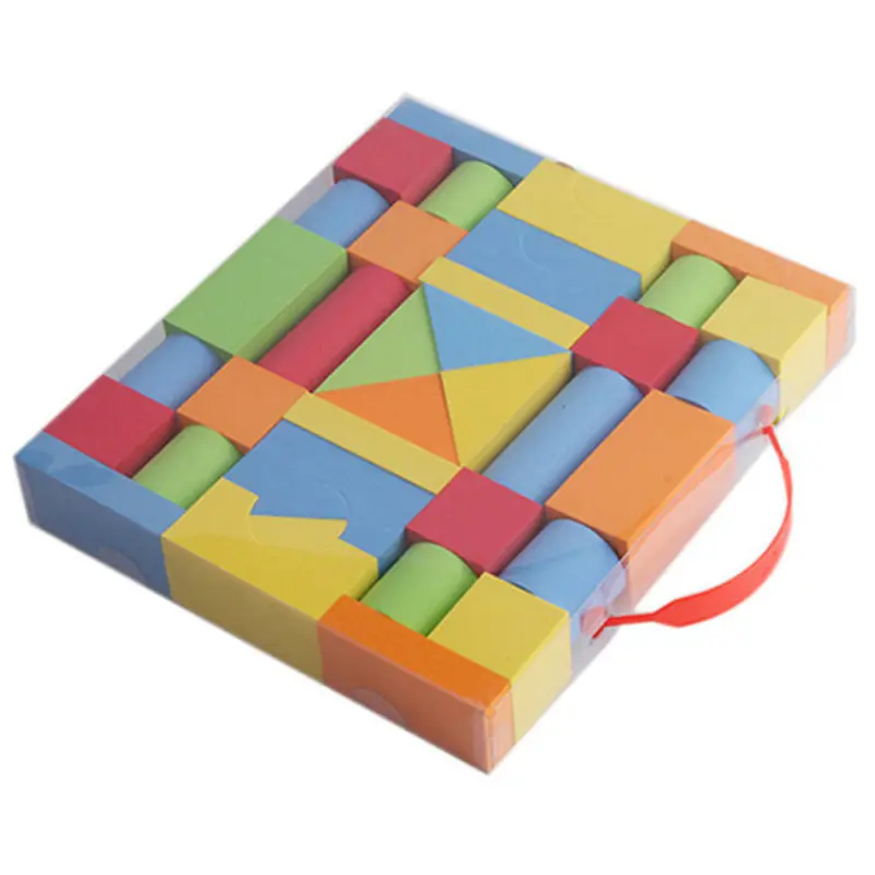 38pcs/Set Large Safe Building Blocks Big Foam Blocks Colorful Construction Toys Kids Learning Educational Toy for Children Gifts