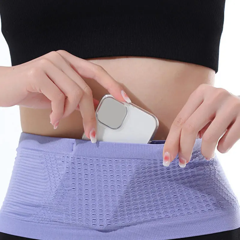 Slim Running Belt Running Waist Money Belt For Women Men Slim Running Belts Adjustable Sports Money Belt Holds Phone Money
