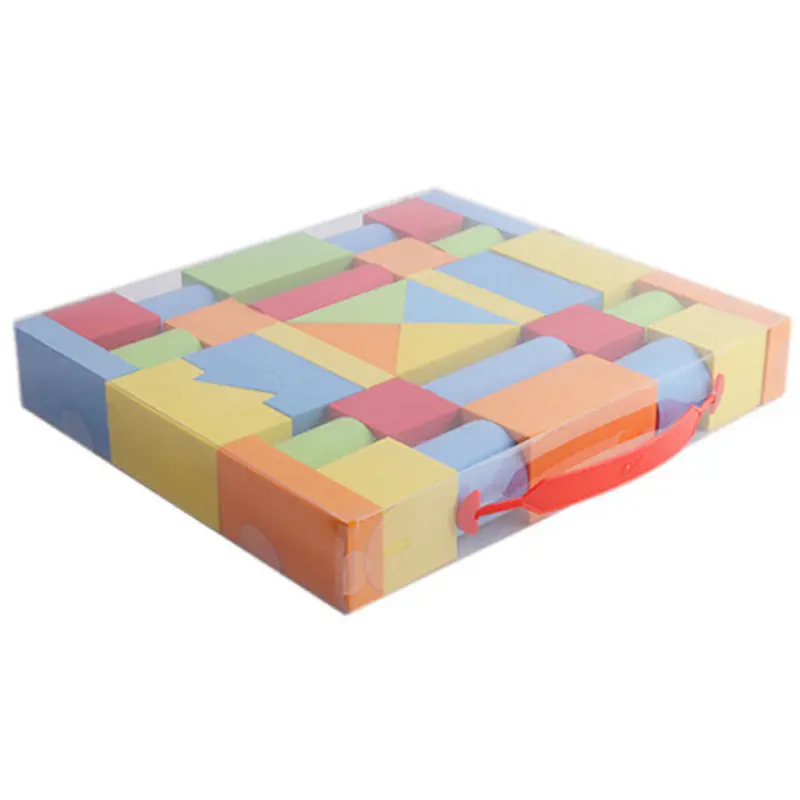 38pcs/Set Large Safe Building Blocks Big Foam Blocks Colorful Construction Toys Kids Learning Educational Toy for Children Gifts