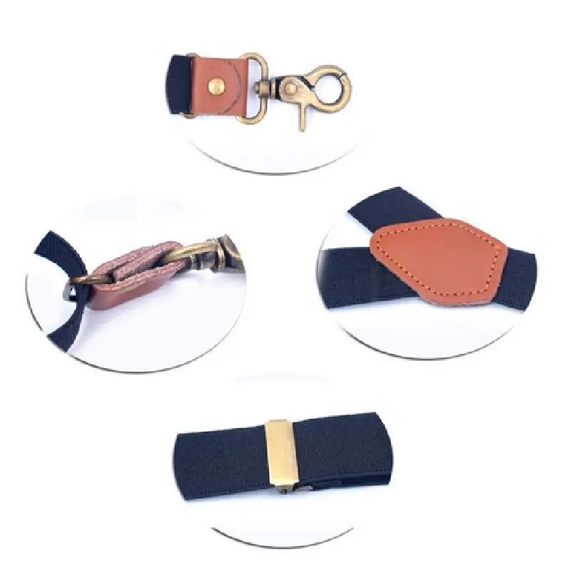Vintage Men's Suspenders New 3 Hooks Suspenders Man For Pants Casual Mens Trouser Suspenders Fashion Adjustable Women's Braces
