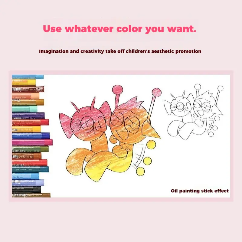 Sprunki Cartoon Sketch Copy Album Drawing Beginner Study Zero Foundation Sketching Album Children Pen Control Training Book Gift
