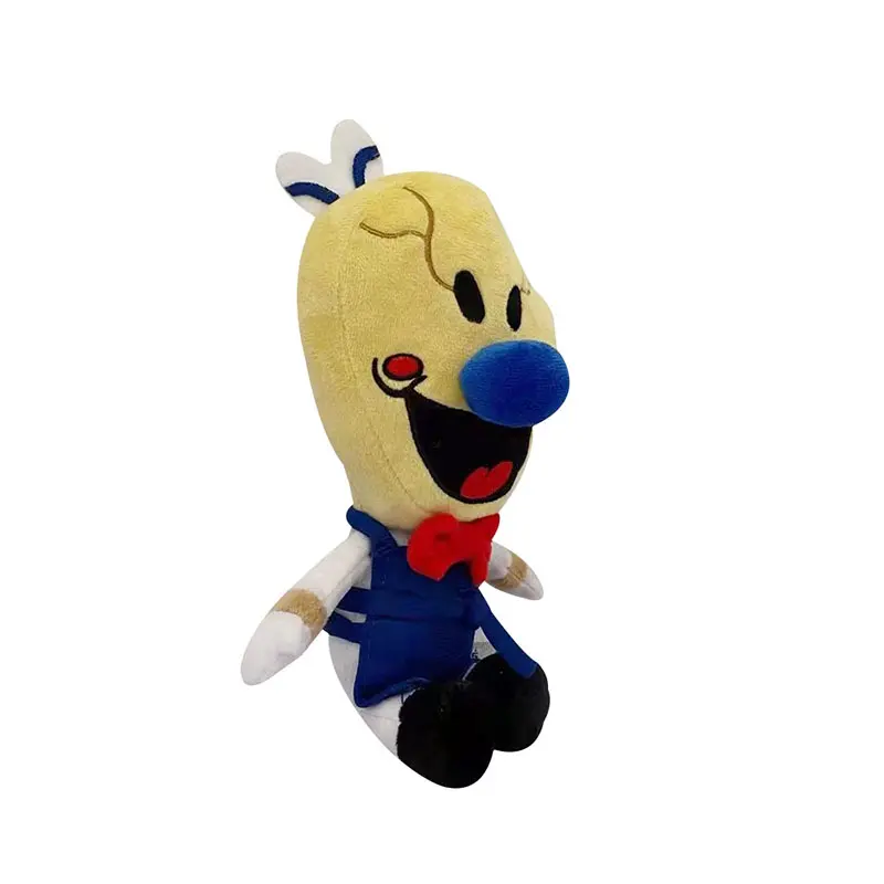 New Ice Scream Rod Plush Toy Stuffed Soft Toys Cartoon Dolls Horror Game Character Halloween Christmas Decor Gift for Kids 25cm