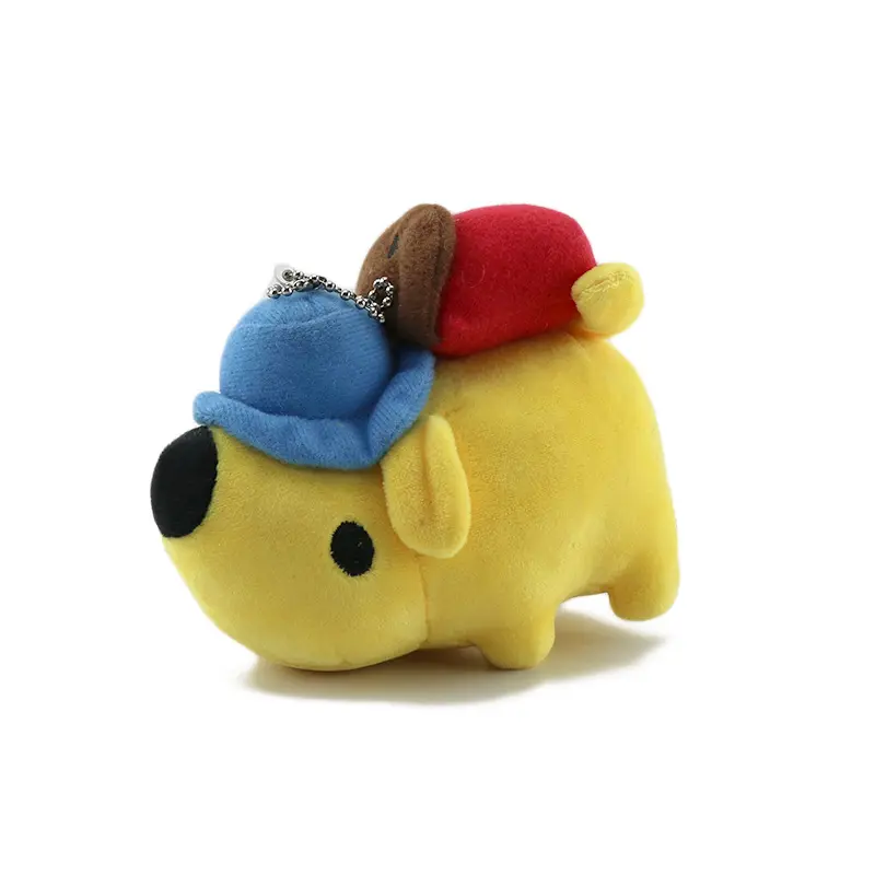 New Bugcat Capoo Plush Toys Keychain Cute Blue Caterpillar Soft Stuff Animal Bag Accessories Pendant For BIrthday GIft