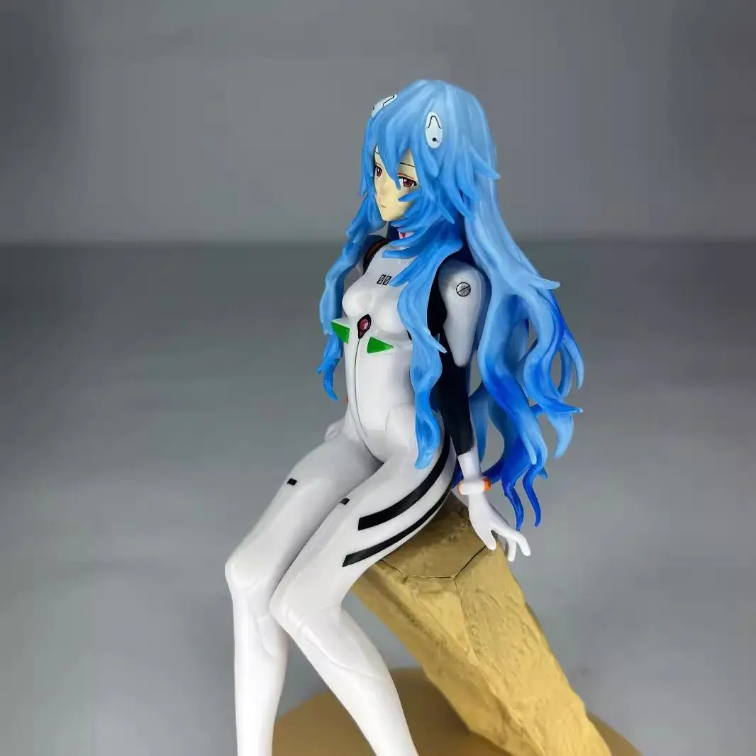 New Century Evangelical Warrior Theater EVA Standing Short Hair Ayanami anime Animation Handmade Model Ornaments