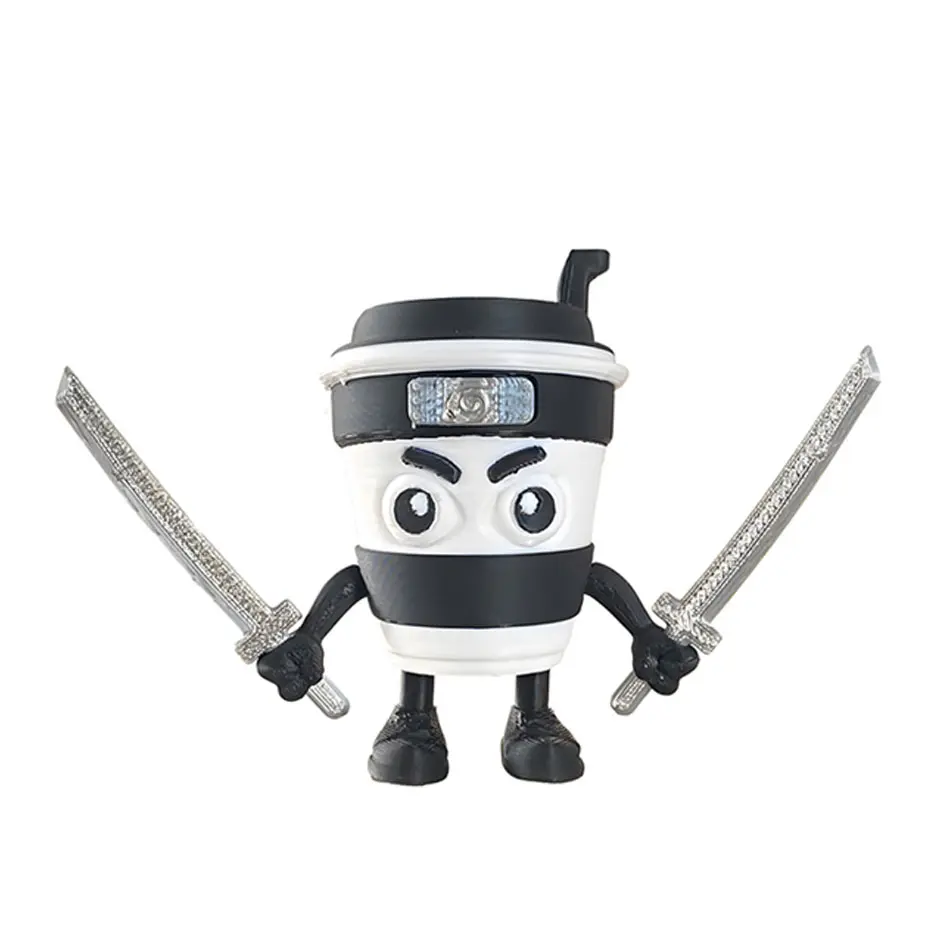3D Printed Figure Tungtungsahur Balerina Cappuccino Action Figure Brainbot Anime Tralalero Tralala Sharon Ornament Mobile Toys