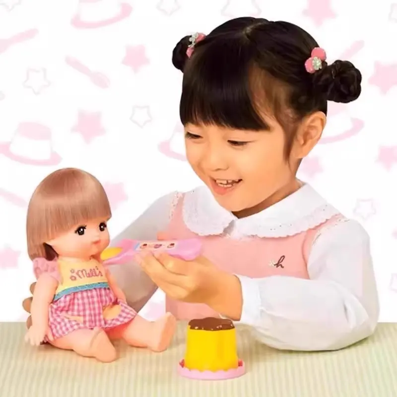 Jelly Strawberry Pudding Set Food Feeding Toy Figure Children'S Play Toy Japan Milu Pudding Pretend Play Feeding Toys