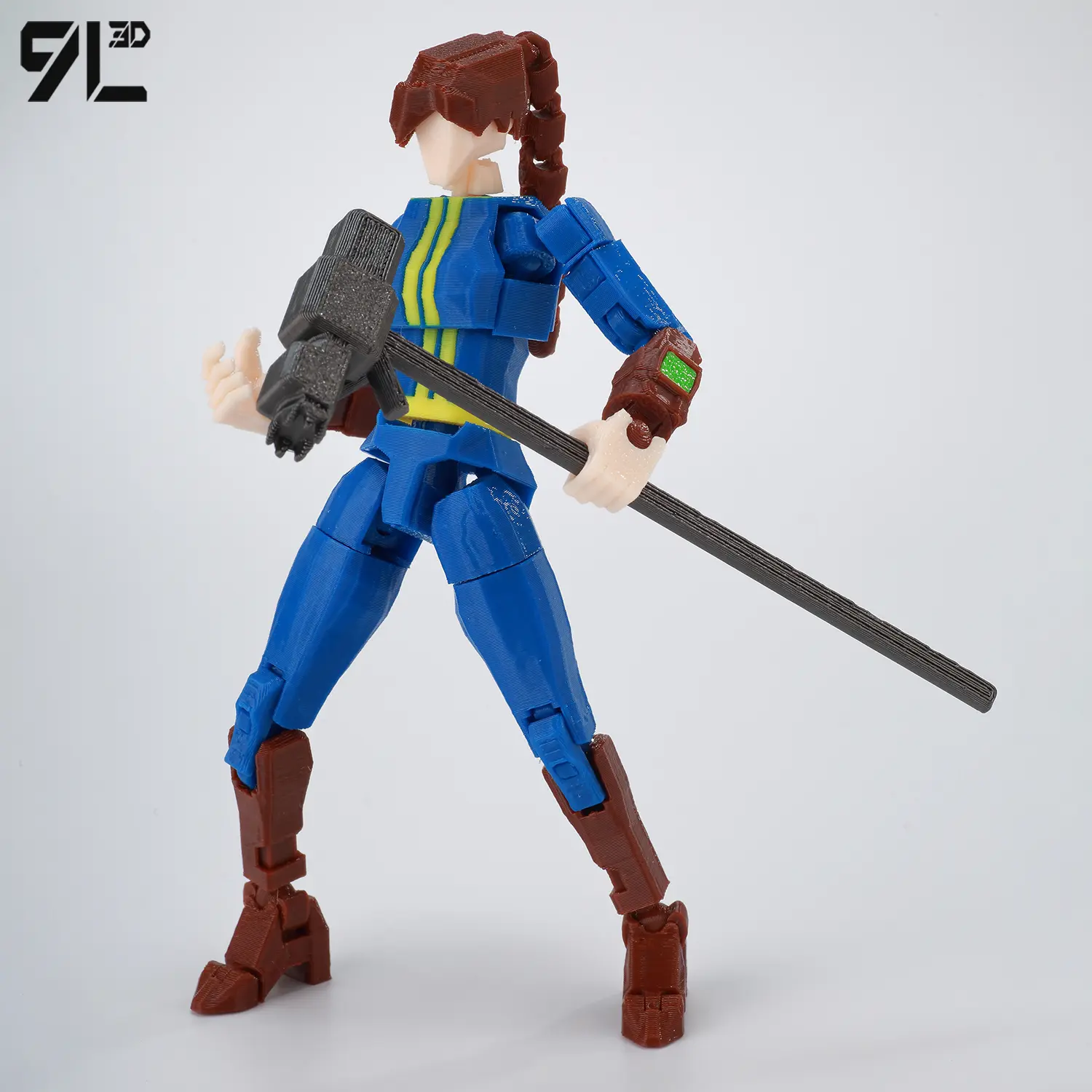 9L3D Ct Toys Lucky13 Edition Robot Doll Anime Fan Boys' Room Decoration Collectibles Cheap Holiday Gift Creative Gift Dummy13