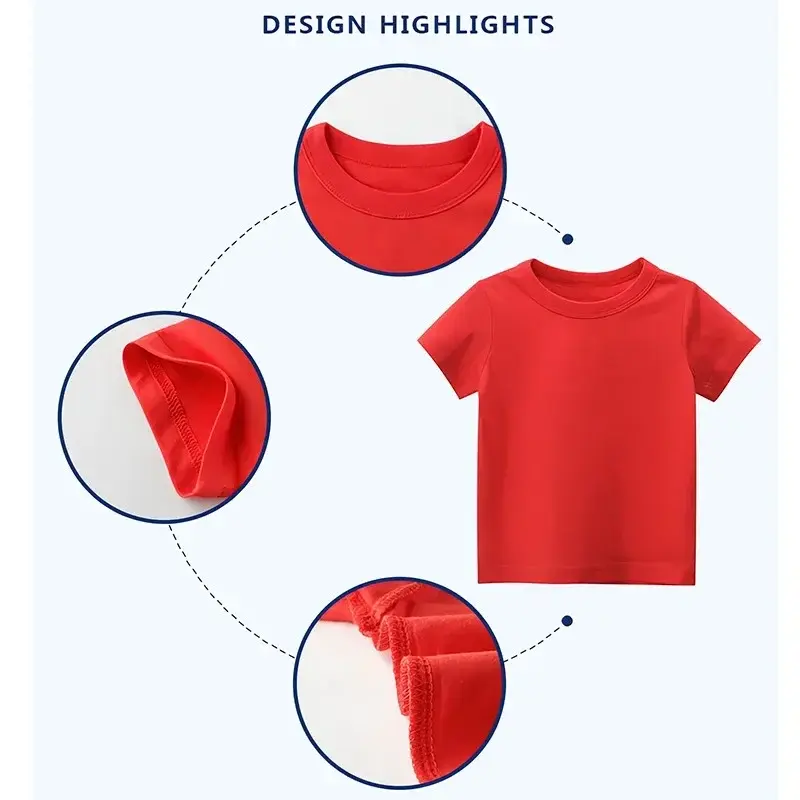 Dog Man Kids T-shirt Summer Child Cartoon Cotton Short Sleeve Tops Boy Anime Fashion Cute Tee Girls Casual Clothes Birthday Gift