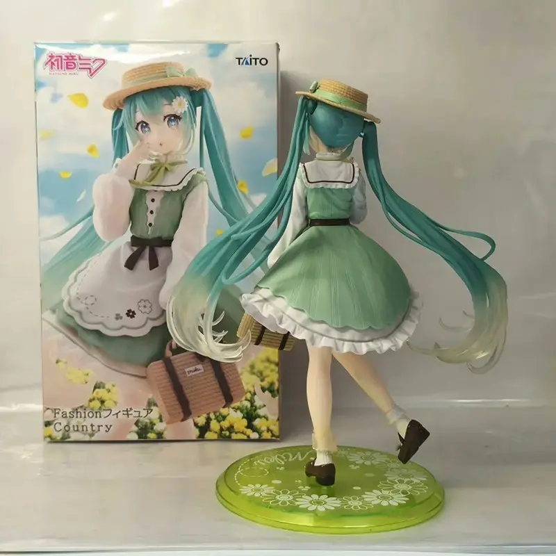 New 18CM  Hatsune Miku Fashion Figure Country Ver. PVC Anime Action Figures Model Collection Toy