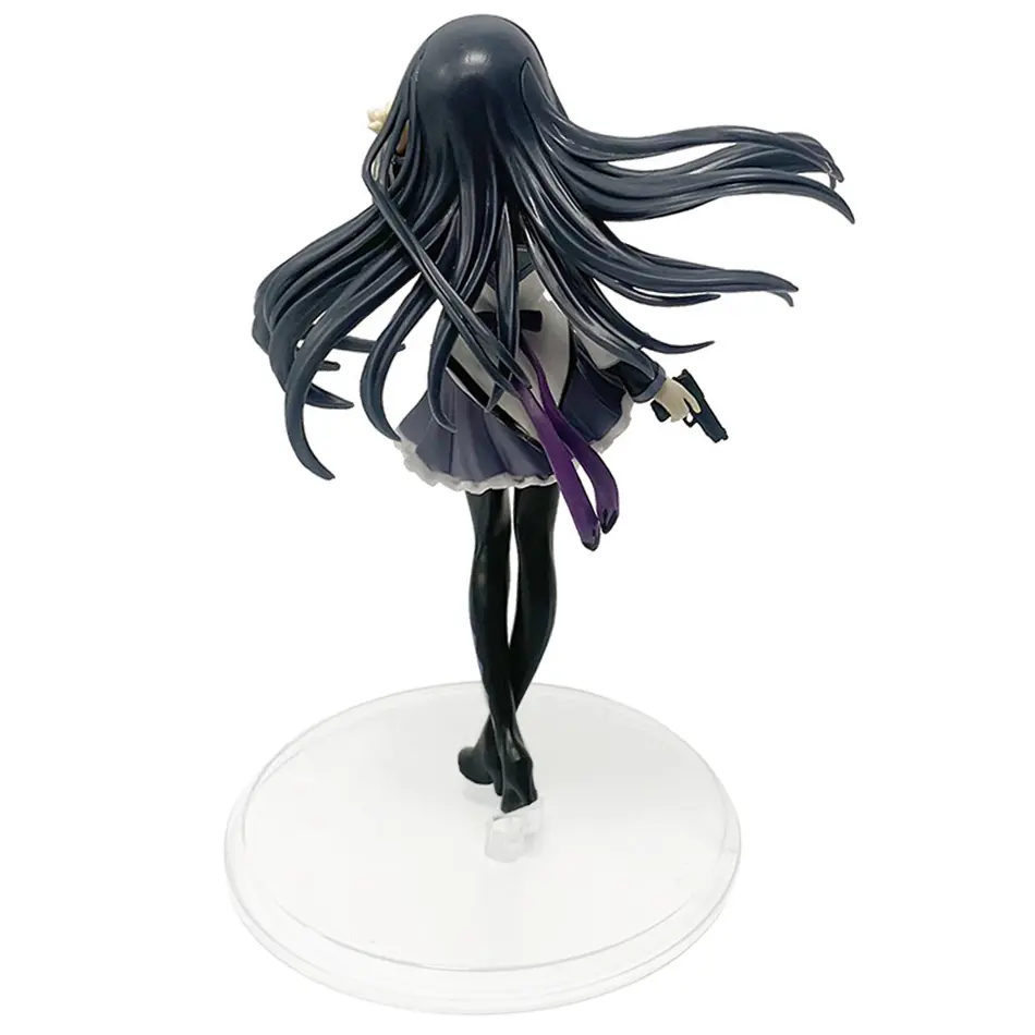 Anime Puella Magi Madoka Magica Figure 17cm Akemi Homura Action Figural Pvc Model Kawaii Decoration Doll Kids Toy Christmas Gift