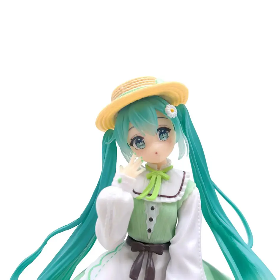 20cm Fashion Hatsune Miku Anime Figure Country Hatsune Miku Action Figures Kawaii Girls Figurine PVC Collection Model Toys