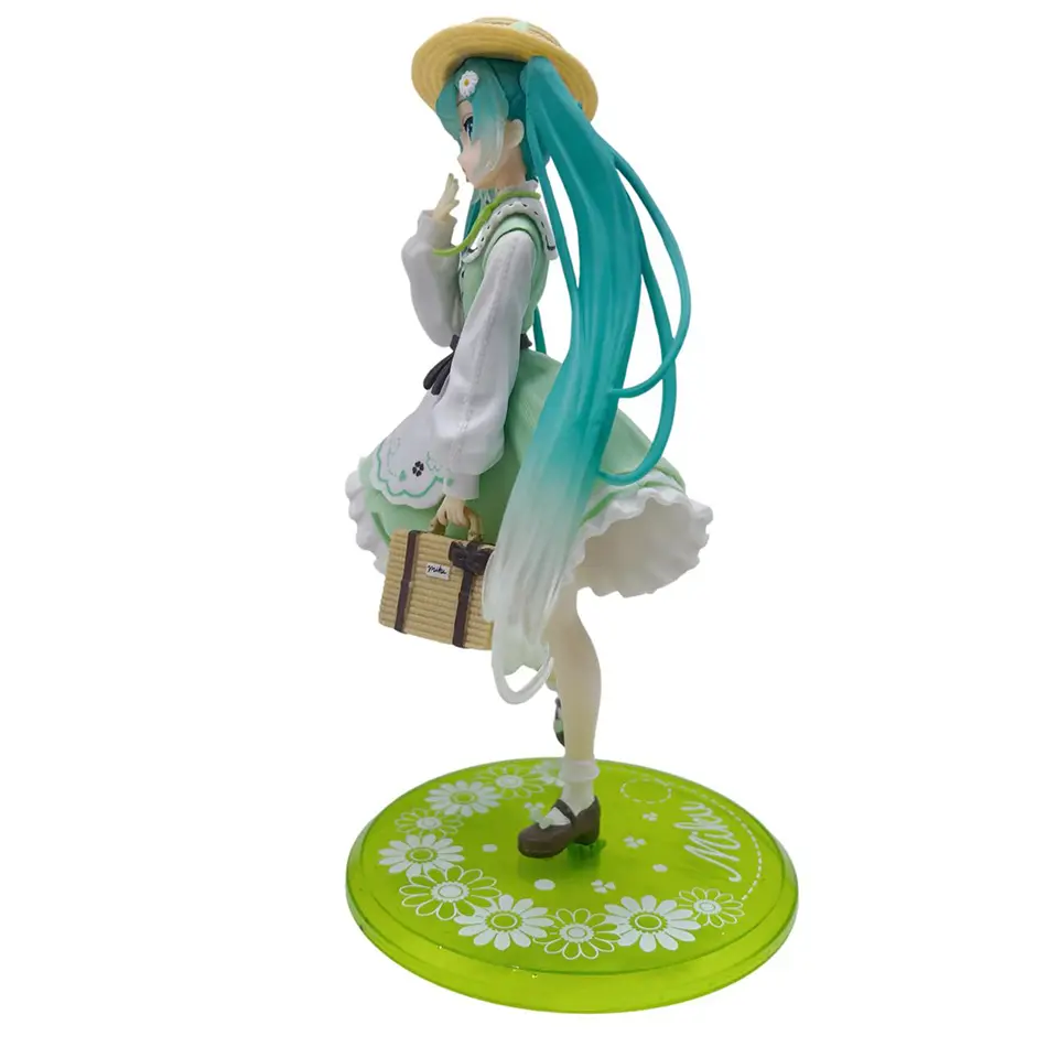 20cm Fashion Hatsune Miku Anime Figure Country Hatsune Miku Action Figures Kawaii Girls Figurine PVC Collection Model Toys