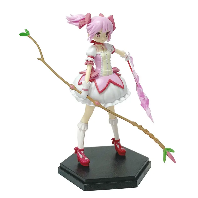 In Stock Aniem Puella Magi Madoka Magica Cute Kaname Madoka Model Toy PVC Action Figure Desktop Decoration Kawaii Doll Gifts