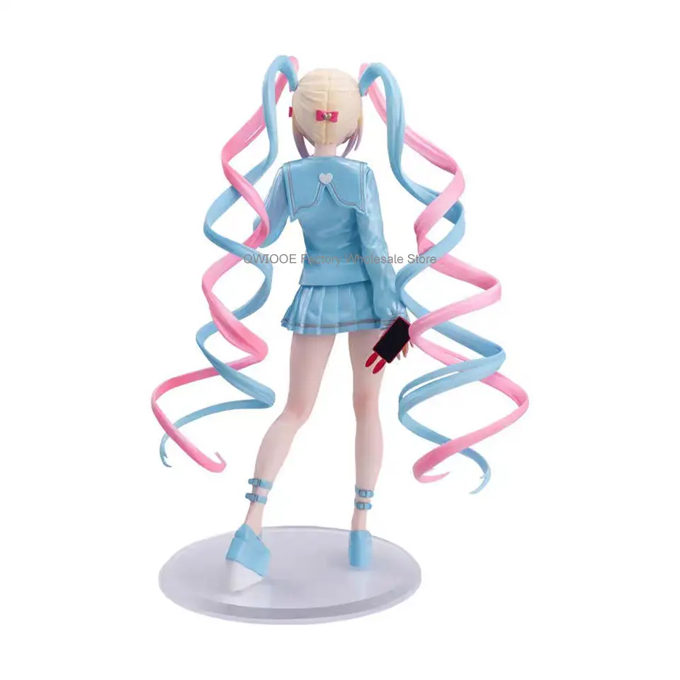 Original Genuine SEGA NEEDY GIRL OVERDOSE 18cm KAngel Anime PVC Action Figure Toy Game Collectible Model Doll QWIOOE Wholesale