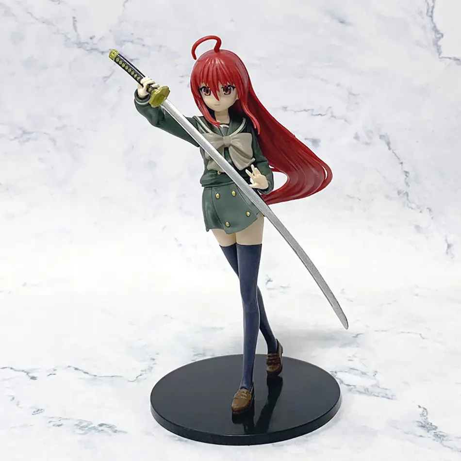 Anime Shakugan no Shana Shana Figure Action Figures PVC Model Collection Ornament Dolls Toy Festival Birthday Kid Gifts In Stock