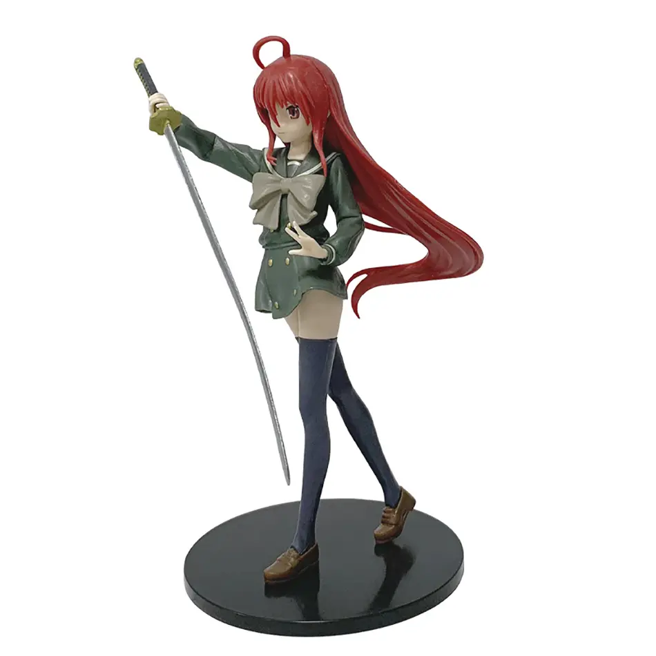 Anime Shakugan no Shana Shana Figure Action Figures PVC Model Collection Ornament Dolls Toy Festival Birthday Kid Gifts In Stock