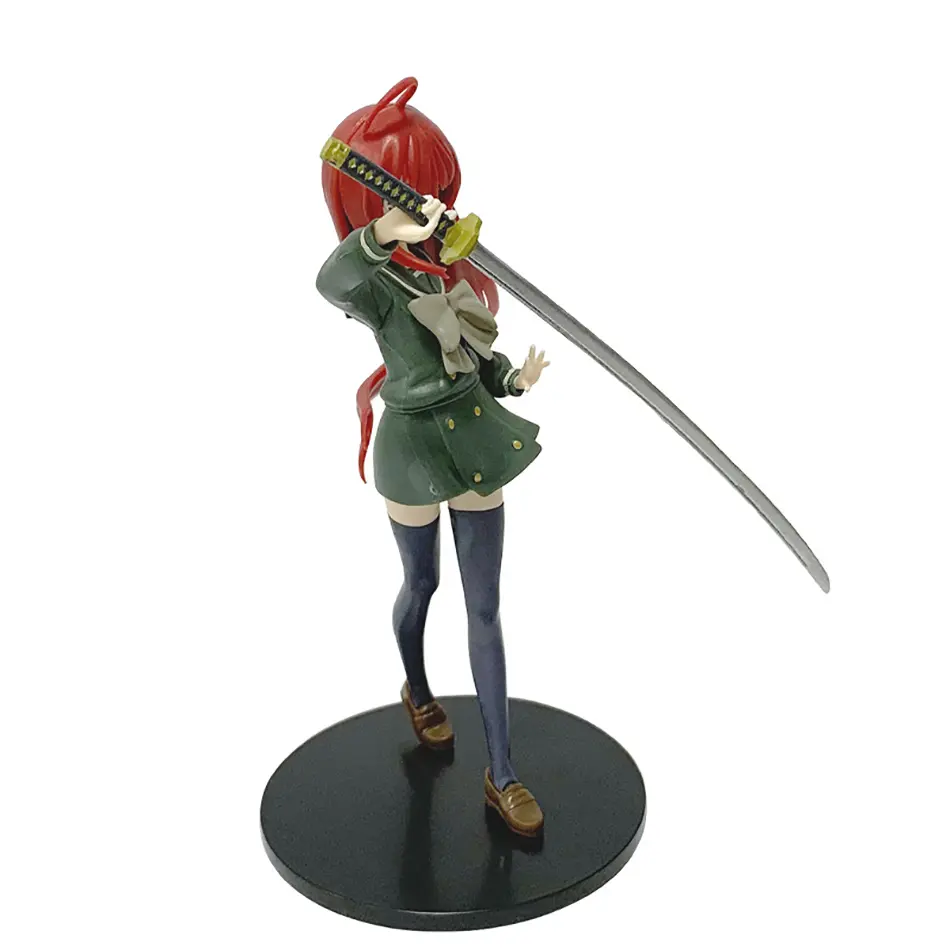 Anime Shakugan no Shana Shana Figure Action Figures PVC Model Collection Ornament Dolls Toy Festival Birthday Kid Gifts In Stock