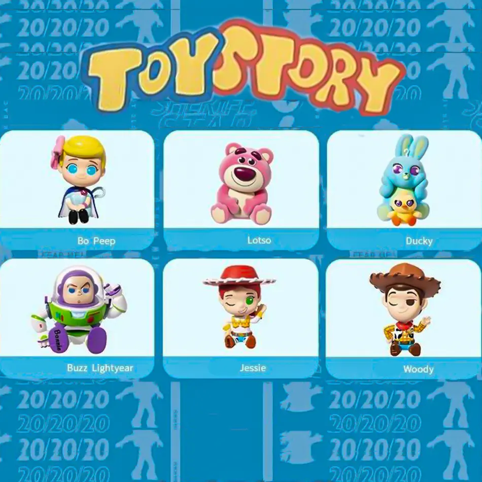 5cm 7pcs/set Disney Toys Story 4 Woody Buzz Lightyear Action Figure Anime Decoration Collection Figurine Toy Model For Children
