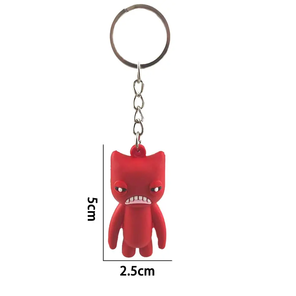 New Fuggleres Keychain Pendant Model Doll Funny Ugly Monster Figure Statue 6-8.5cm Ornaments Dolls Birthday Gift