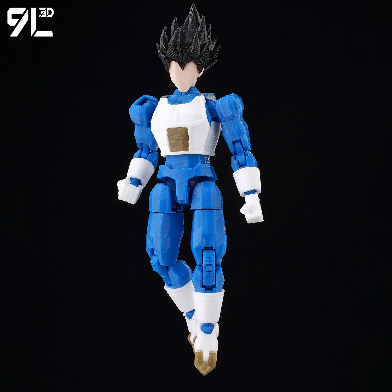 9L3D Action Doll Dummy Titan13 Goku Vegeta Berit Super Saiyan Full Body Movable Figure Stress Relief Limited Edition Collectible