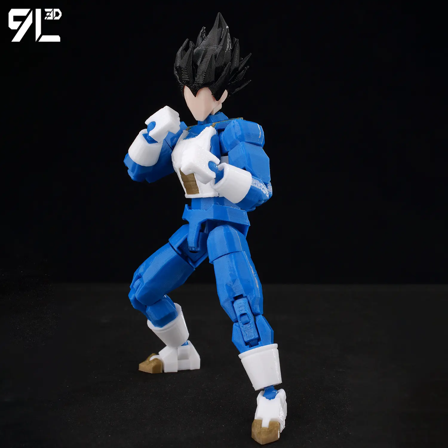 9L3D Action Doll Dummy Titan13 Goku Vegeta Berit Super Saiyan Full Body Movable Figure Stress Relief Limited Edition Collectible