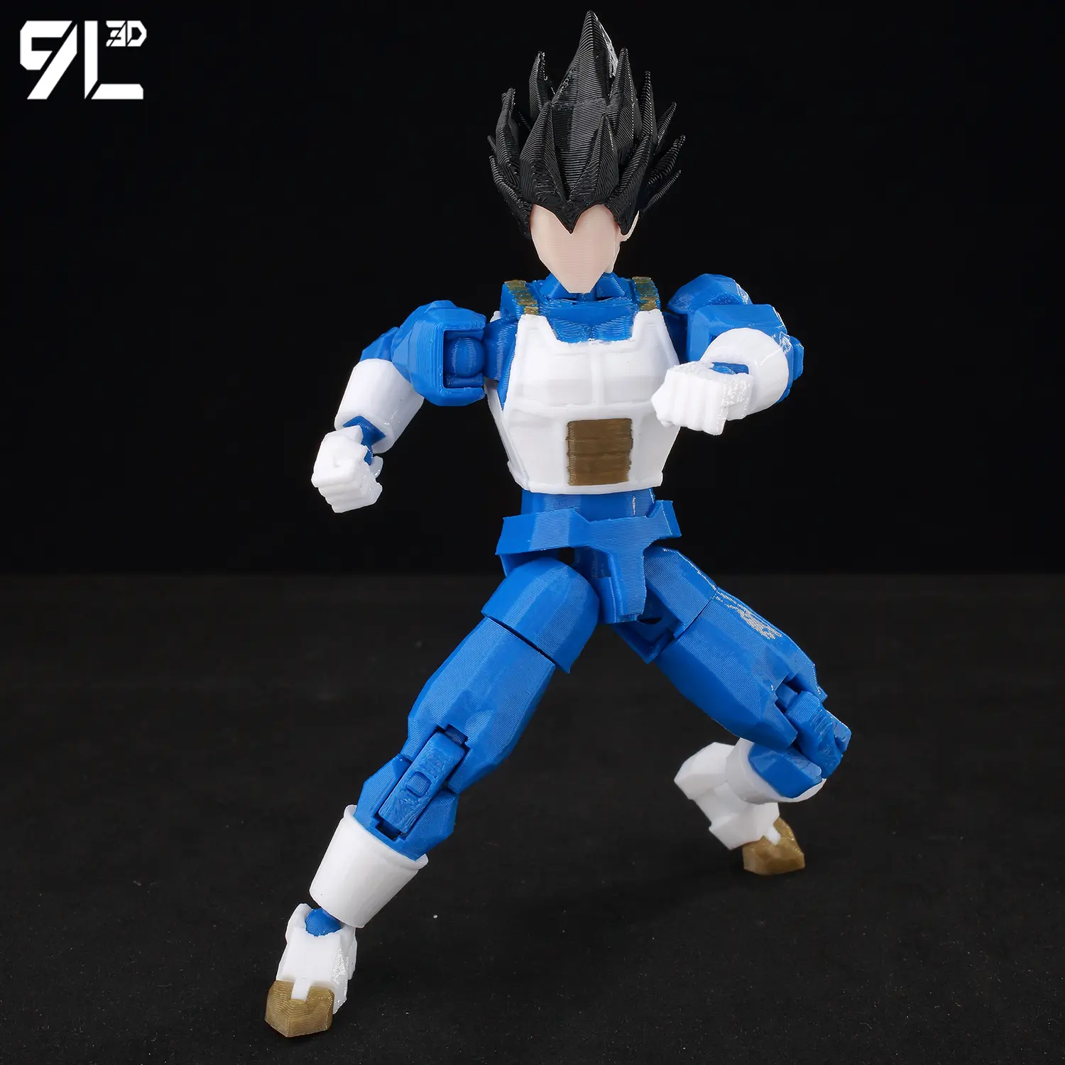 9L3D Action Doll Dummy Titan13 Goku Vegeta Berit Super Saiyan Full Body Movable Figure Stress Relief Limited Edition Collectible