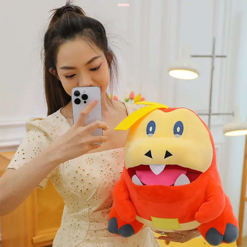 38cm Sprigatito Plush Toy Cartoon Figure Quaxly Fuecoco Pokemon Toy Cute Anime Stuffed Pillow Doll Room Decoration Holiday Gift