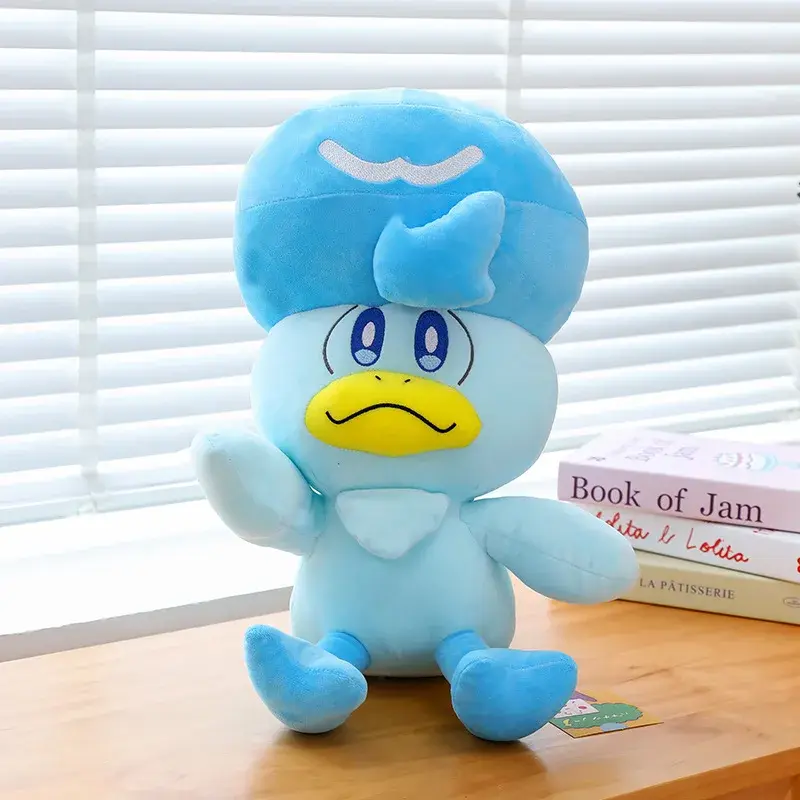 38cm Sprigatito Plush Toy Cartoon Figure Quaxly Fuecoco Pokemon Toy Cute Anime Stuffed Pillow Doll Room Decoration Holiday Gift