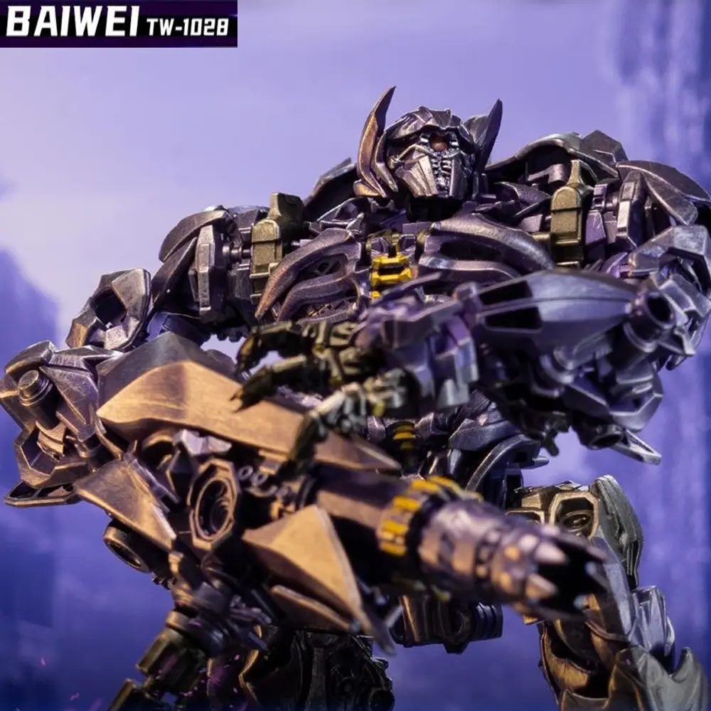 BAIWEI TW1028 Shockwave Transformation Toy ZS01 SS56 MP29 Universe Guardian Deformation Robot Alloy Action Figure Model Car Gift