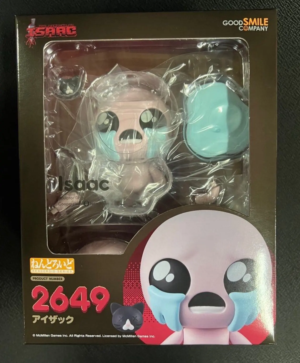 100%Genuine The Binding of Isaac No.2649 Isaac Roguelike Action Figure Ornament Toys Decoration Dolls Ornament