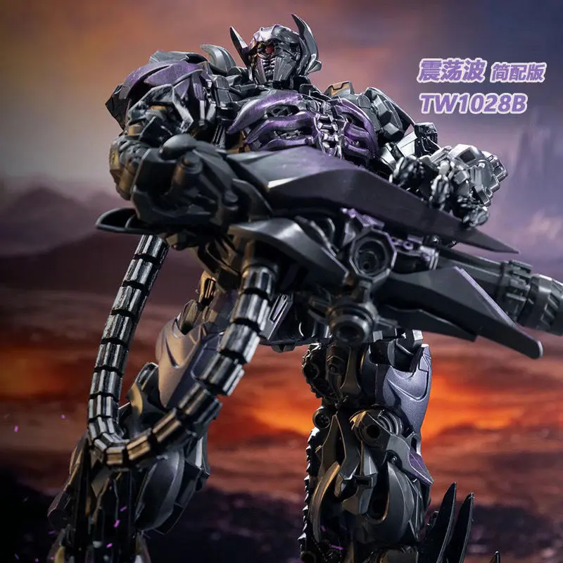 BAIWEI TW1028 Shockwave Transformation Toy ZS01 SS56 MP29 Universe Guardian Deformation Robot Alloy Action Figure Model Car Gift