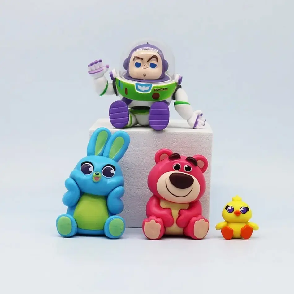 777 pcs Model Birthday Gifts 7pcs/set Toy Story Woody Buzz Lightyear Losto Jessie Movie Cartoon Action Figure Collectible