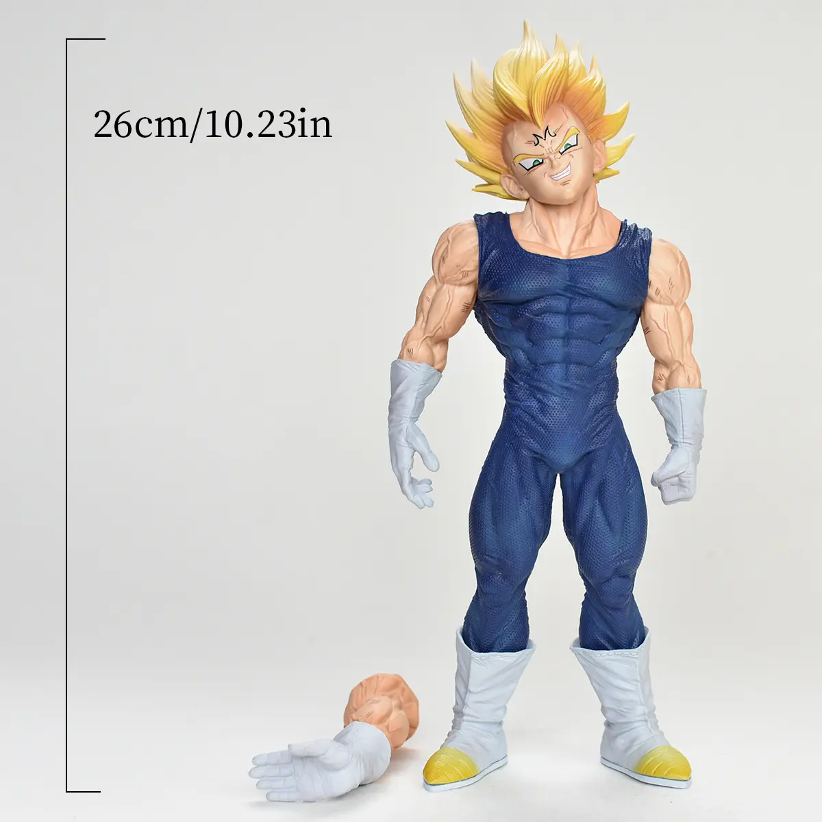 26cm/10.23in Anime Dragon Ball Z Vegeta Figure Majin Vegeta Action Figure Collection Model Toy Gift