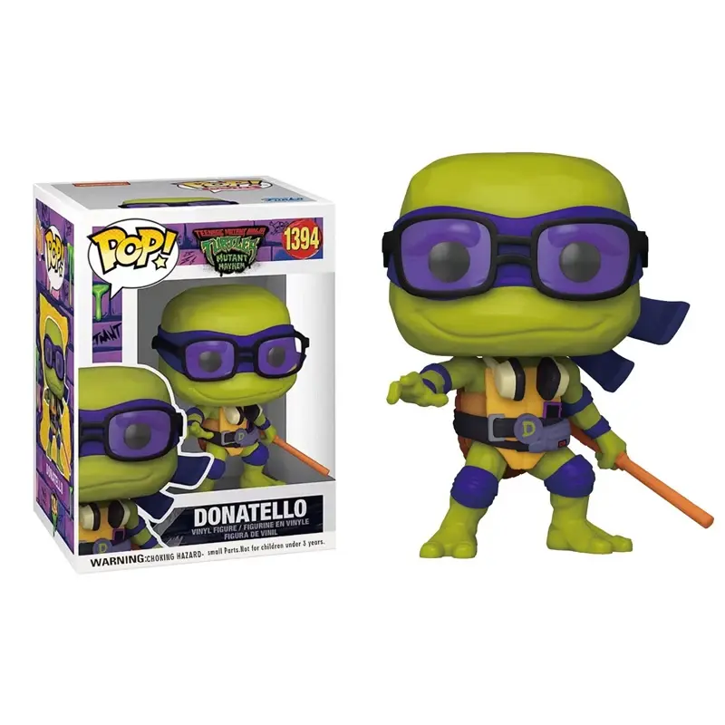 MINISO Elf Ninja Turtle Anime Figure Neca 1990 Film Version Edition Action Figurine Model Pvc Statue Room Ornament Birthday Gift