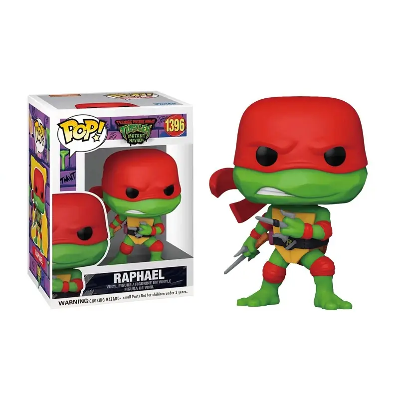 MINISO Elf Ninja Turtle Anime Figure Neca 1990 Film Version Edition Action Figurine Model Pvc Statue Room Ornament Birthday Gift