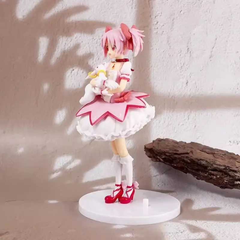 Puella Magi Madoka Magica Anime Figure 21cm Kaname Madoka Action Figure Model PVC Decor Statue Dolls Toys Birthday Present ﻿